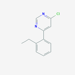 4-Chloro-6-(2-ethylphenyl)-pyrimidine