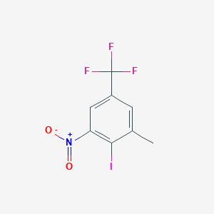 2-methyl-4-trifluoromethyl-6-nitro-phenyl Iodide