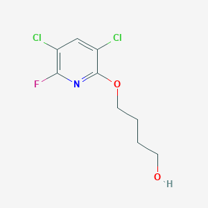 4-(3,5-Dichloro-6-fluoro-2-pyridyloxy)-1-butanol