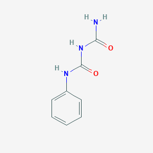 molecular formula C8H9N3O2 B085642 1-Phenylbiuret CAS No. 13911-40-5