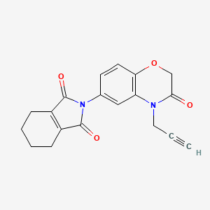 molecular formula C19H16N2O4 B8564222 Ppo-IN-7 