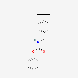Phenyl [(4-tert-butylphenyl)methyl]carbamate
