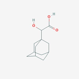 molecular formula C12H18O3 B8564341 (1-Adamantyl)glycolic acid CAS No. 30074-09-0