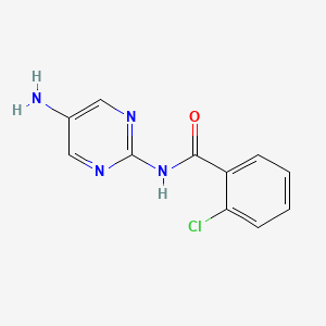 2-(n-2-Chlorobenzoyl)amino-5-aminopyrimidine