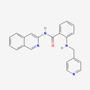 Benzamide, N-3-isoquinolinyl-2-[(4-pyridinylmethyl)amino]-