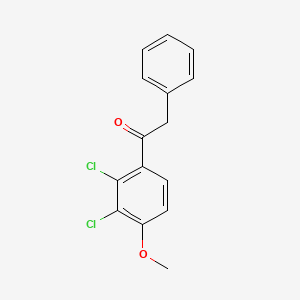 2,3-Dichloro-4-phenylacetylanisole