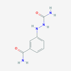molecular formula C8H10N4O2 B085645 3-Semicarbazidobenzamide CAS No. 122-49-6