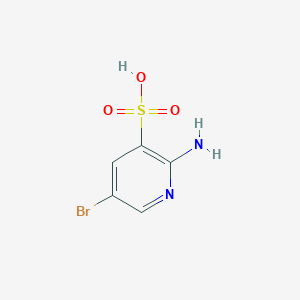 2-Amino-5-bromopyridine-3-sulfonic acid