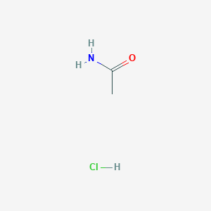 molecular formula C2H6ClNO B8564779 Acetamide Hydrochloride CAS No. 13507-15-8