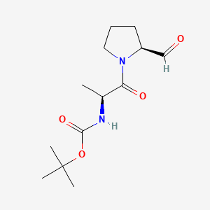 t-Butyloxycarbonyl-alanyl-prolinal