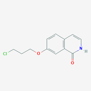 7-(3-Chloropropoxy)isoquinolin-1(2H)-one