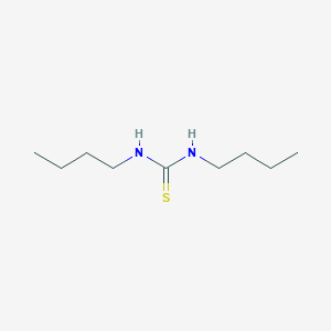 molecular formula C9H20N2S B085649 1,3-Dibutyl-2-thiourea CAS No. 109-46-6
