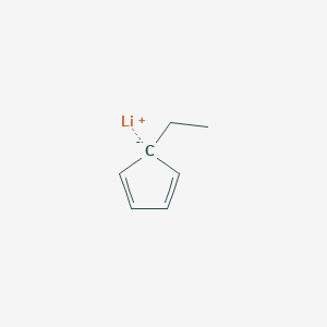 Lithium 1-ethylcyclopenta-2,4-dien-1-ide