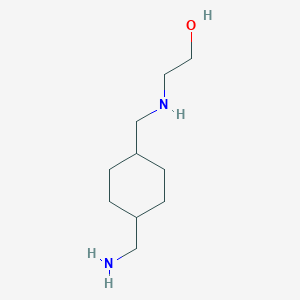 2-({[4-(Aminomethyl)cyclohexyl]methyl}amino)ethan-1-ol