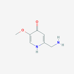 2-Aminomethyl-5-methoxy-pyridin-4-ol