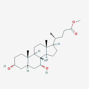 molecular formula C25H42O4 B085651 Methyl allochenodeoxycholate CAS No. 14772-98-6