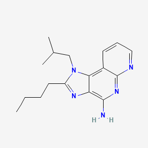 2-Butyl-1-(2-methylpropyl)imidazo[4,5-c][1,8]naphthyridin-4-amine