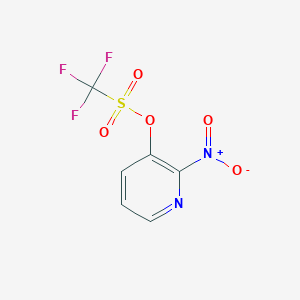 2-Nitropyridin-3-yl trifluoromethanesulfonate