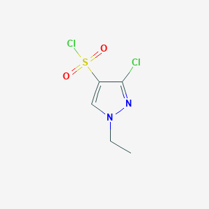 3-chloro-1-ethyl-1H-pyrazole-4-sulfonyl chloride