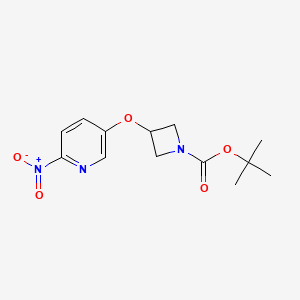 tert-Butyl 3-(6-Nitropyridin-3-yloxy)azetidine-1-carboxylate