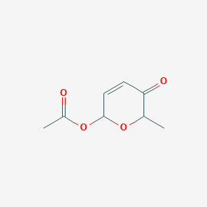 2-Methyl-6-acetoxy-3,6-dihydro-2H-pyran-3-one