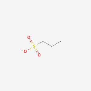 molecular formula C3H7O3S- B8565668 1-Propanesulfonate 