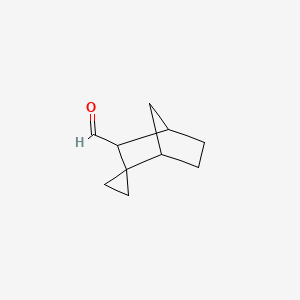 Spiro[bicyclo[2.2.1]heptane-2,1'-cyclopropane]-3-carbaldehyde
