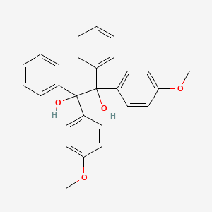 1,2-Bis(p-methoxyphenyl)-1,2-diphenyl-1,2-ethanediol