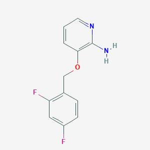 2-Amino-3-(2,4-difluorobenzyloxy)pyridine