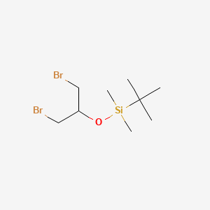 Silane, [2-bromo-1-(bromomethyl)ethoxy](1,1-dimethylethyl)dimethyl-