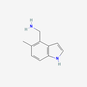 (5-methyl-1H-indol-4-yl)methanamine