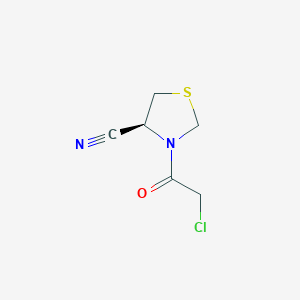 (S)-3-(2-Chloroacetyl)thiazolidine-4-carbonitrile
