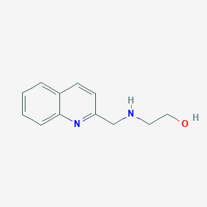 2-[(Quinolin-2-ylmethyl)-amino]-ethanol