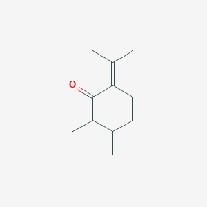 2,3-Dimethyl-6-(1-methylethylidene)cyclohexanone