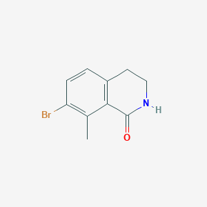 7-bromo-8-methyl-3,4-dihydroisoquinolin-1(2H)-one