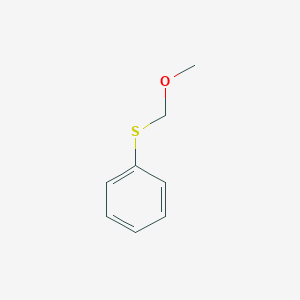 molecular formula C8H10OS B085665 Methoxymethyl phenyl sulfide CAS No. 13865-50-4