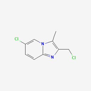 6-Chloro-2-chloromethyl-3-methyl-imidazo[1,2-a]pyridine