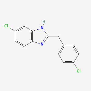 2-(4-Chlorphenylmethyl)-5-chlorobenzimidazole