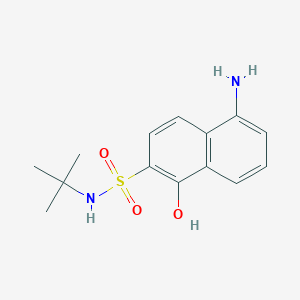 5-amino-N-tert-butyl-1-hydroxynaphthalene-2-sulfonamide