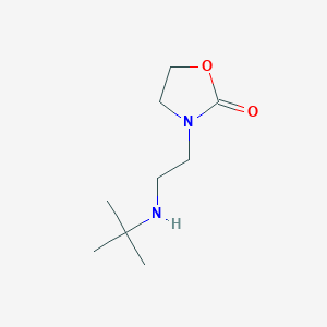 3-[2-(Tert-butylamino)ethyl]oxazolidin-2-one
