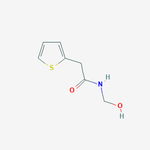 N-(Hydroxymethyl)-2-(thiophen-2-yl)acetamide