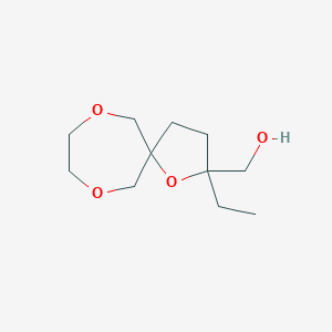 (2-Ethyl-1,7,10-trioxaspiro[4.6]undecan-2-yl)methanol