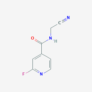 N-(cyanomethyl)-2-fluoroisonicotinamide