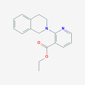 Ethyl 2-(1,2,3,4-tetrahydroisoquinolin-2-yl)pyridine-3-carboxylate
