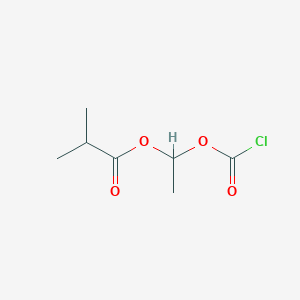 1-[(Chlorocarbonyl)oxy]ethyl 2-methylpropionate