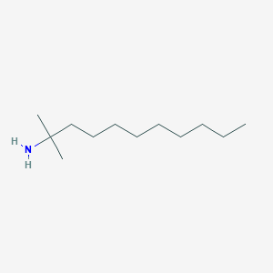 molecular formula C12H27N B085668 2-methylundecan-2-amine CAS No. 110-10-1