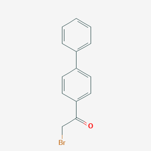 molecular formula C14H11BrO B085669 2-Bromo-4'-phenylacetophenone CAS No. 135-73-9