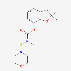 2,3-Dihydro-2,2-dimethyl-7-benzofuranyl methyl(4-morpholinylthio)carbamate