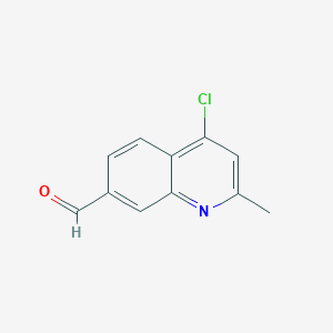 4-Chloro-2-methyl-quinoline-7-carbaldehyde