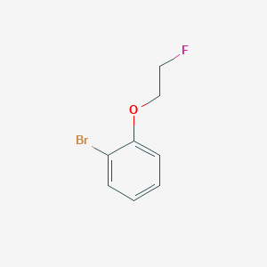 molecular formula C8H8BrFO B8566927 2-Bromophenyl 2-fluoroethyl ether 